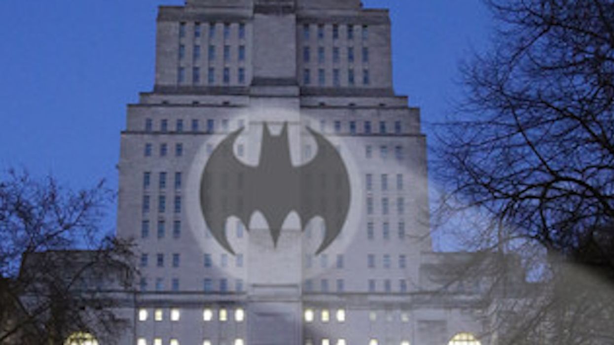 Batman Signal Light In The Sky