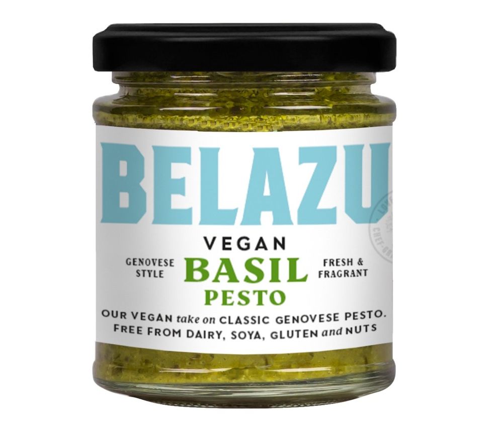 Pesto Vegano de Albahaca marca Belazu