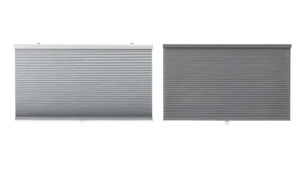 Blinds from IKEA.