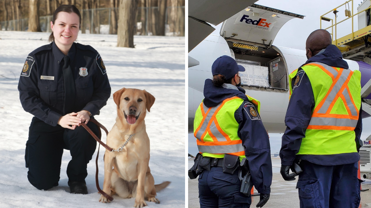 Canada Border Services Agency employees.