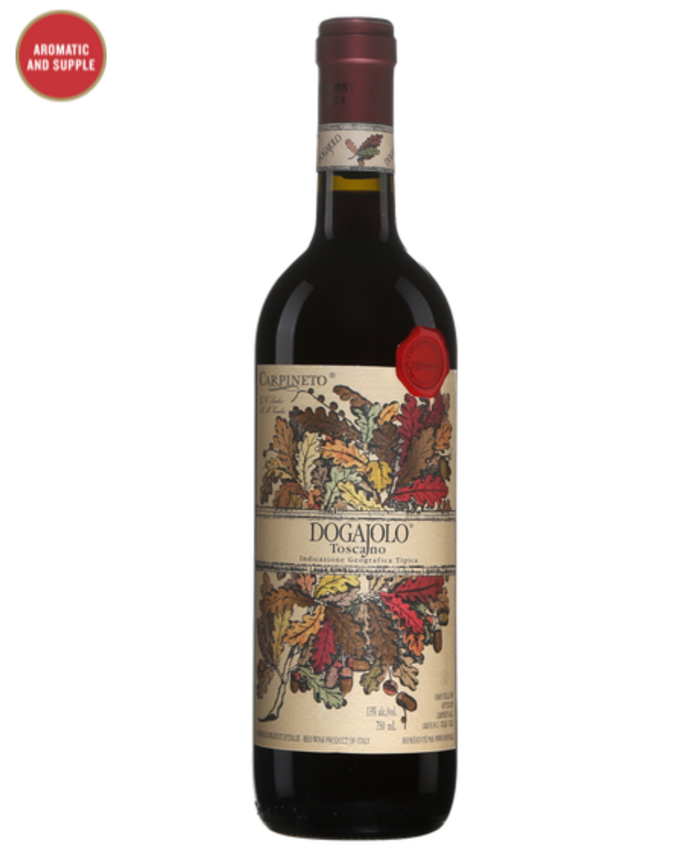 Carpineto Dogajolo red wine.