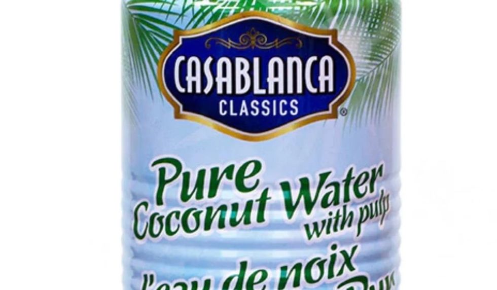 Casablanca Classics brand Pure Coconut Water with Pulp