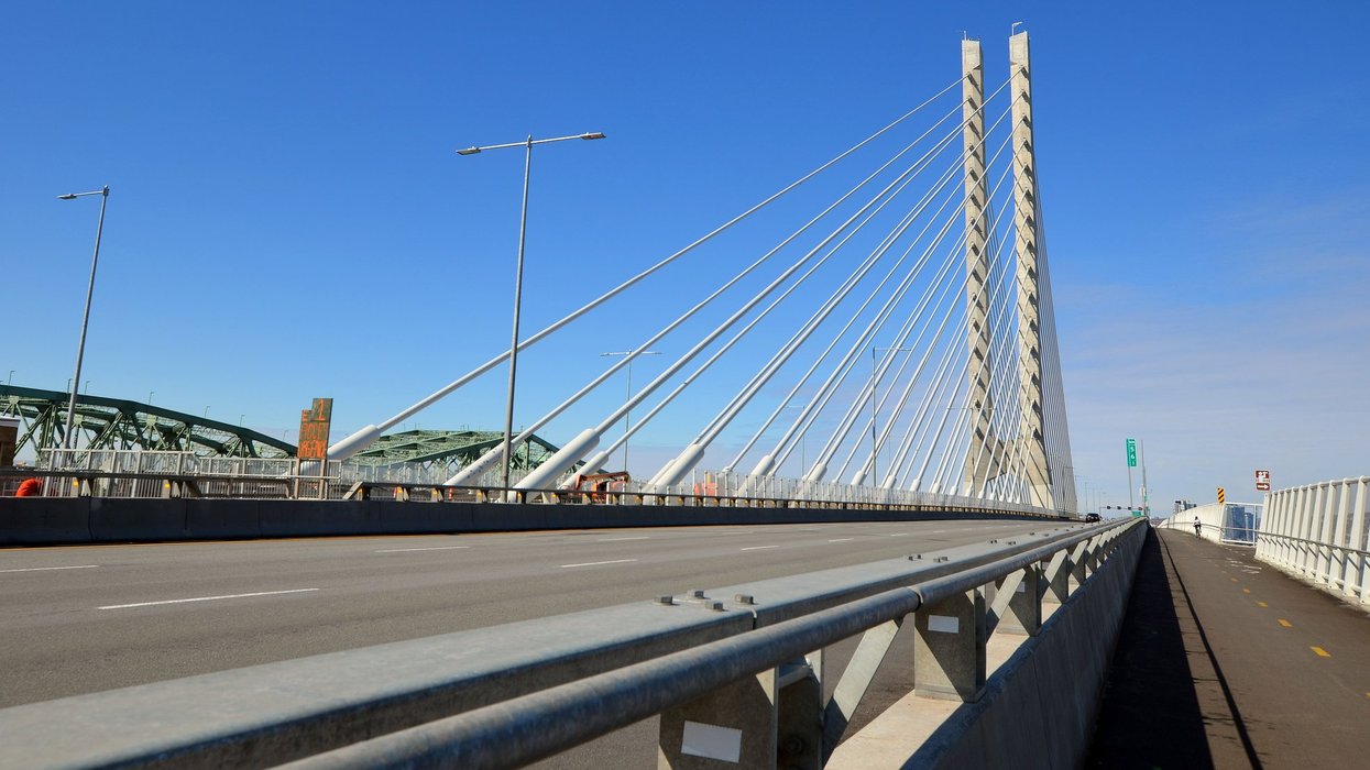 Champlain Bridge, Montreal.