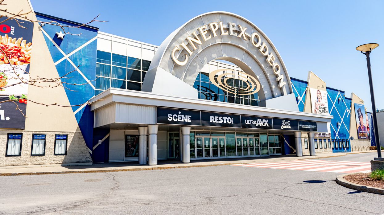 Cineplex Odeon in Brossard, Quebec.