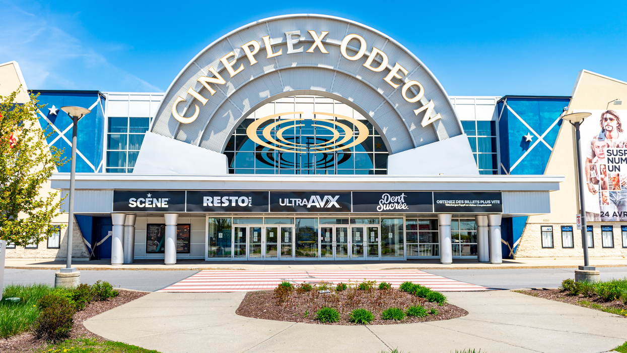 Cineplex Odeon in Brossard, Quebec.