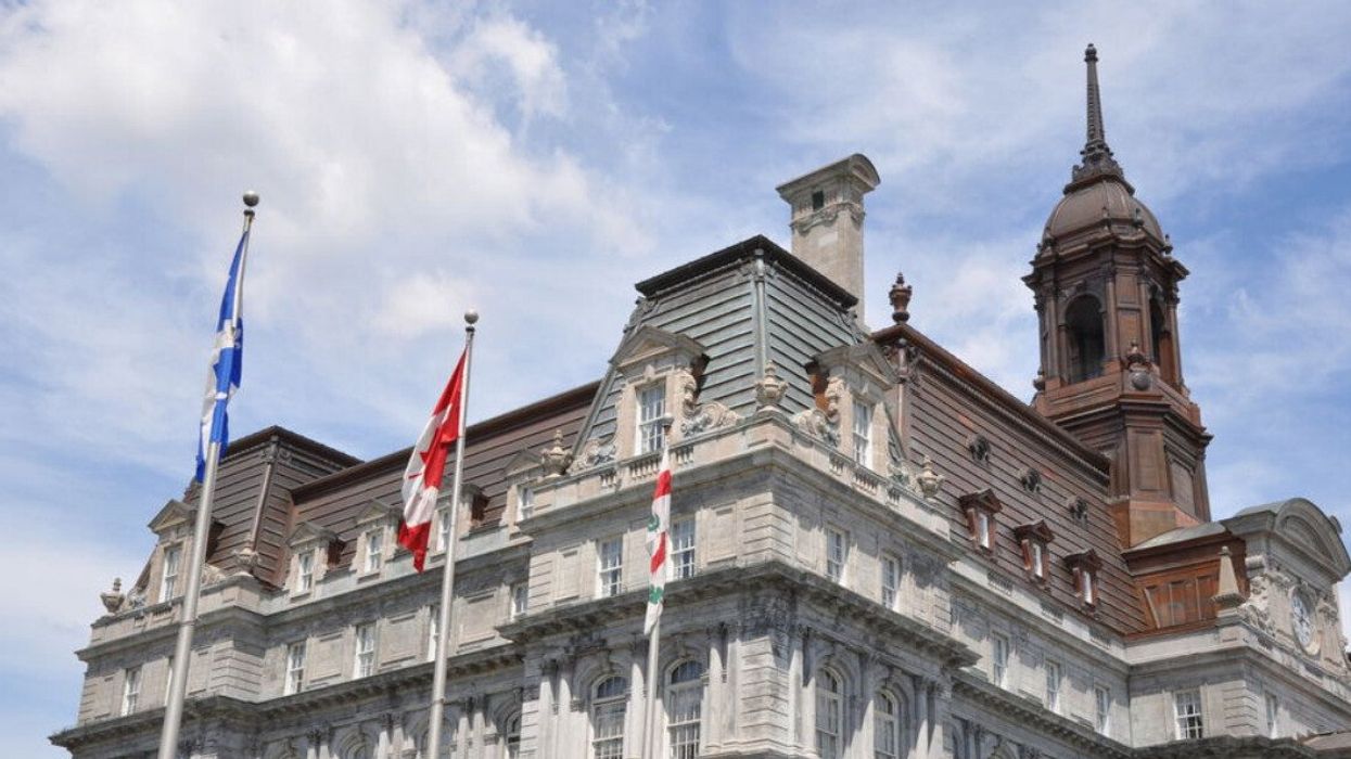 City Hall in Montreal, Quebec in Canada.