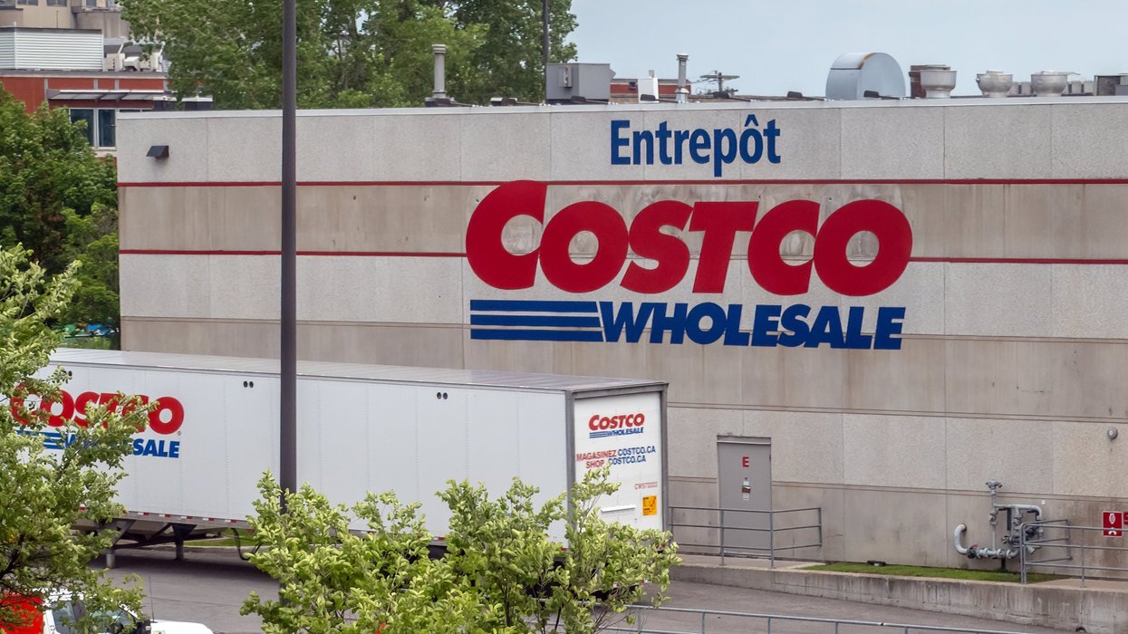 Costco store in Montreal, Canada.