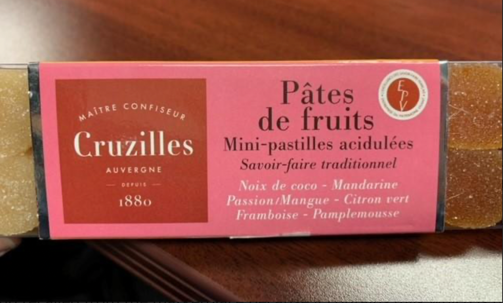 Cruzilles brand Acid Mini Pastille \u2013 Fruit Jellies.