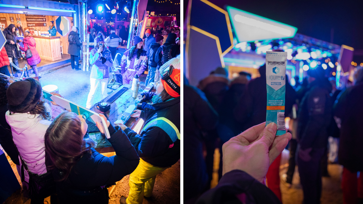 Dance, hydrate, repeat: Liquid I.V.'s Hydration Lodge is the coolest spot at Igloofest