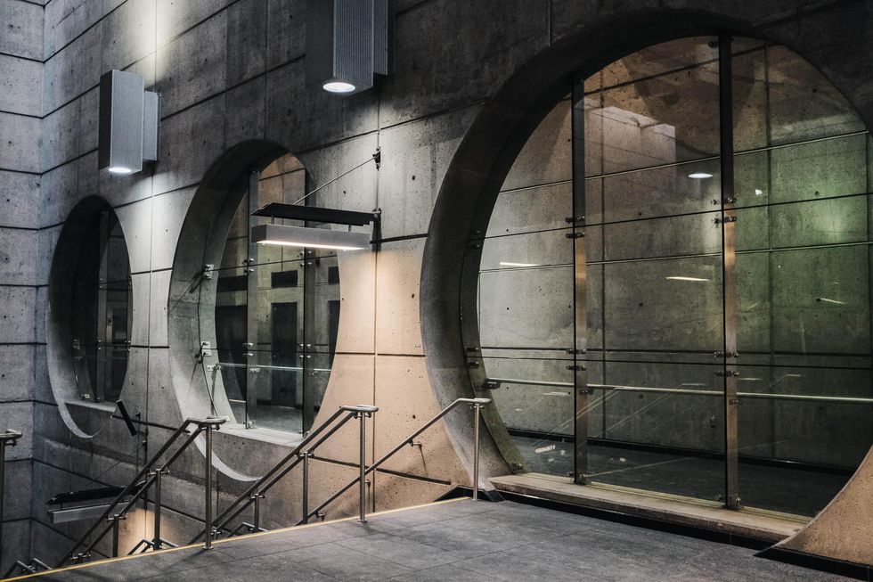 De La Concorde metro station in Laval.