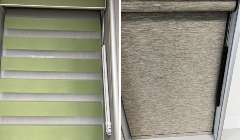 Delta brand Dual Shade & Roller Shade Corded Window Coverings