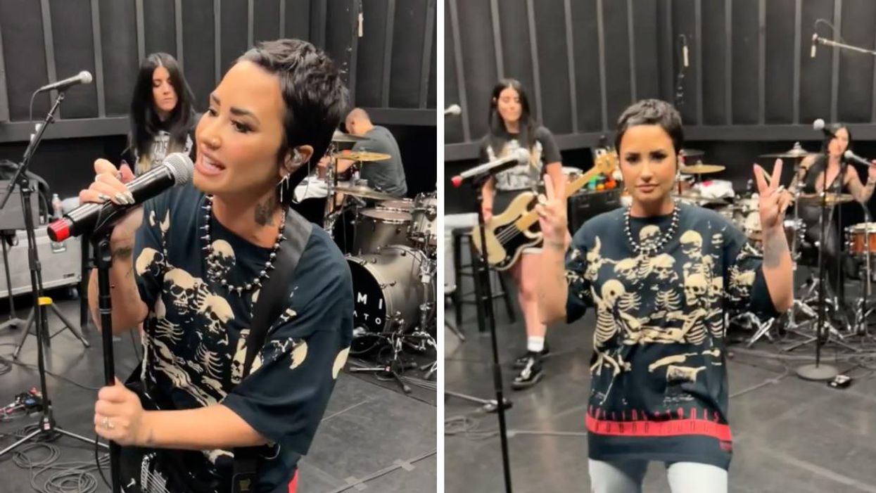 Demi Lovato.