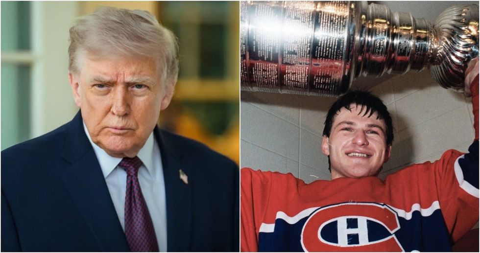 Donald Trump paid homage to Claude Lemieux and said he was a ‘friend’ and ‘supporter’