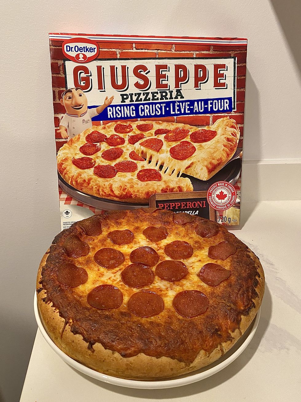 Dr. Oetker Giuseppe Pizzeria Pepperoni Mozzarella