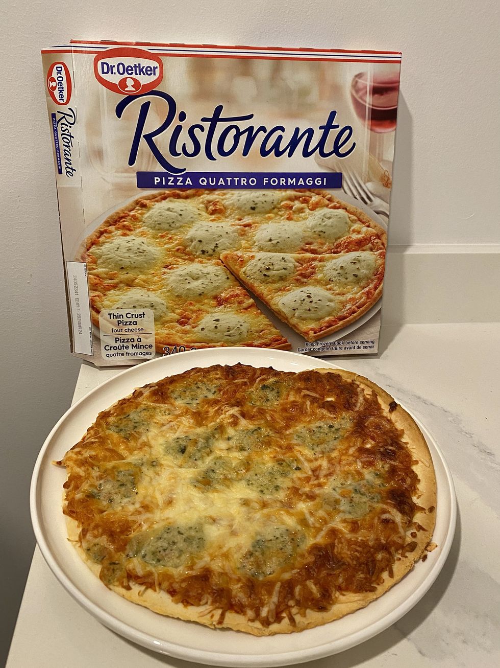 Dr. Oetker Ristorante Four Cheese Pizza