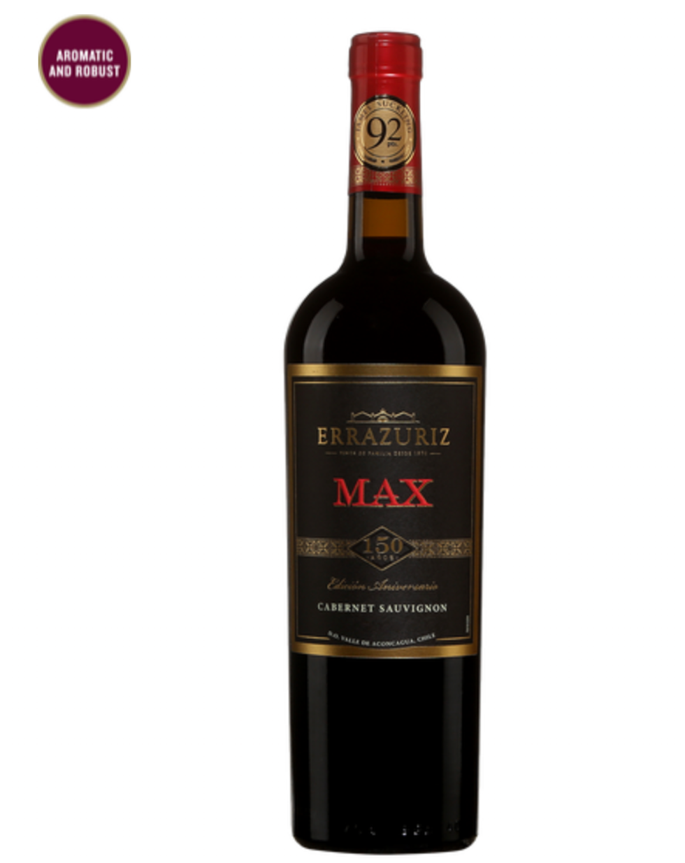 Errazuriz Max red wine.