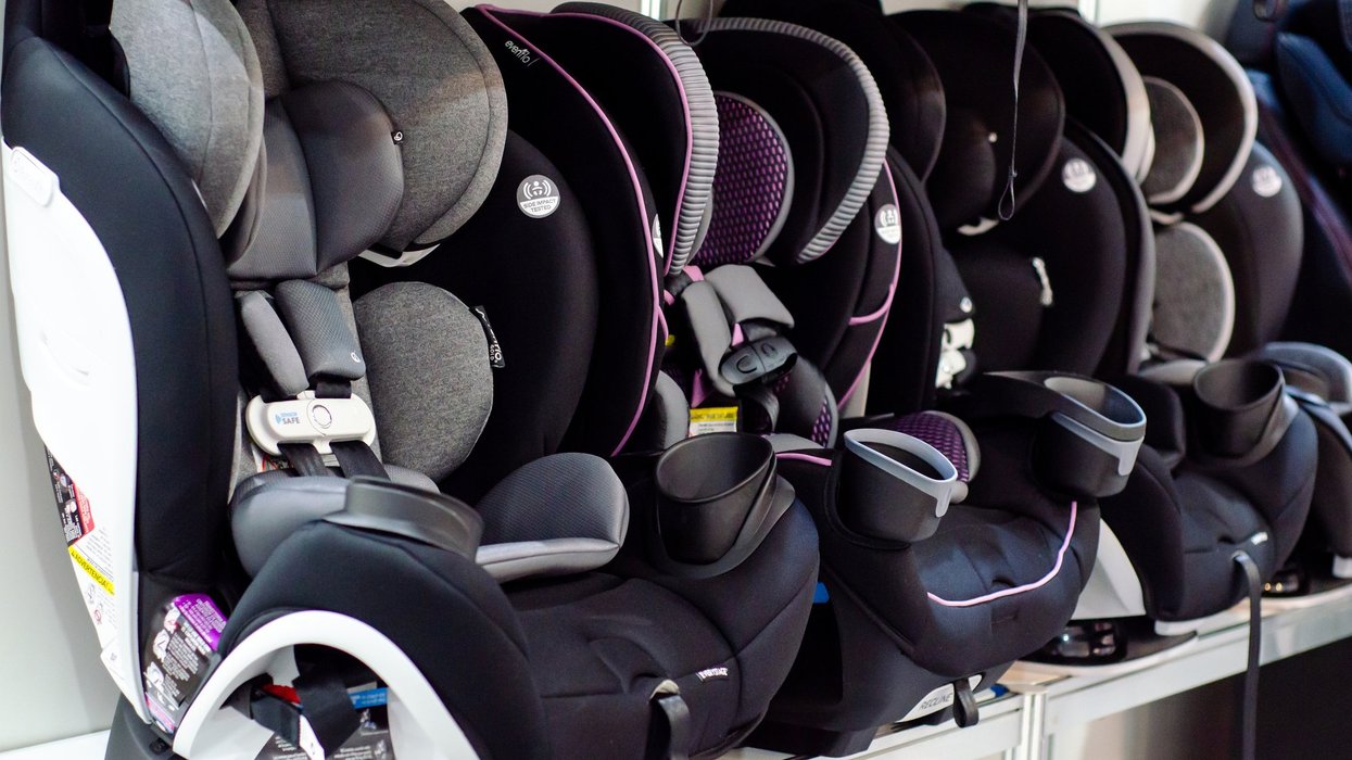 Evenflo car seats, recently recalled in Canada.