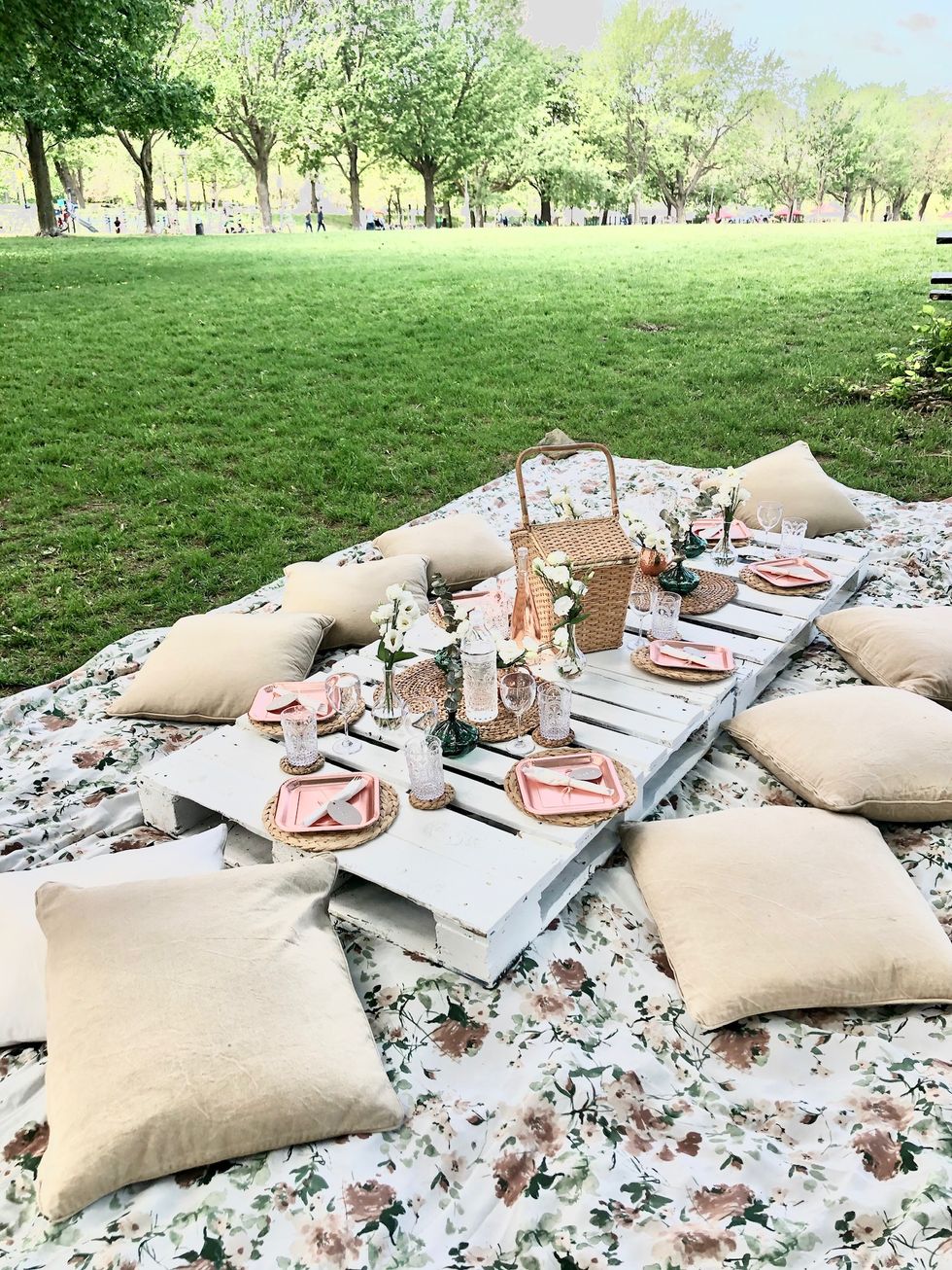 A Montreal Company Will Fully Design A Glam Picnic For You & All You