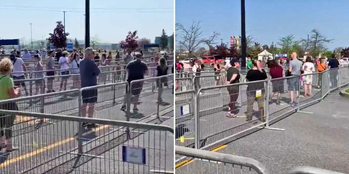 Ikea Boucherville Had A Massive Line Outside Today Regardless Of The Intense Heat Video Mtl Blog