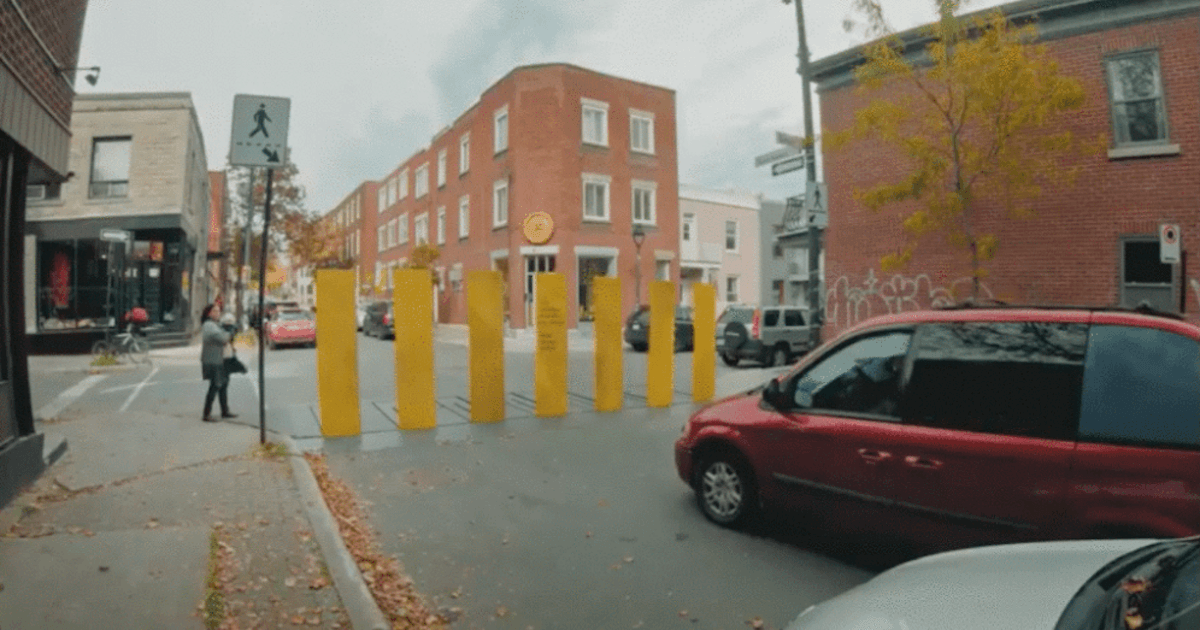 Saaq Pranked Montreal Drivers With A Pop Up Fence To Force Them To Stop For Pedestrians Mtl Blog