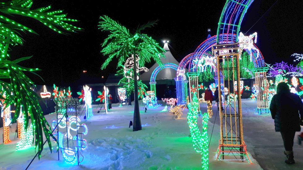Laval's Illumi Village Of Lights Was Freezing Cold But Totally Worth It