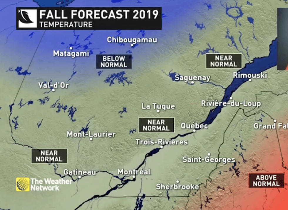Quebec's Winter 20192020 Weather Forecast Revealed MTL Blog