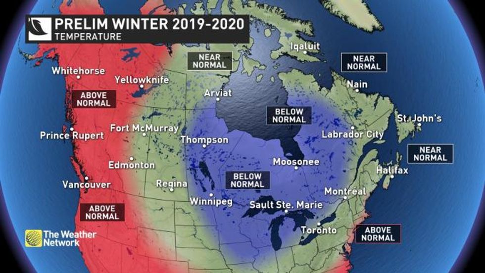 Quebec's Winter 20192020 Weather Forecast Revealed MTL Blog