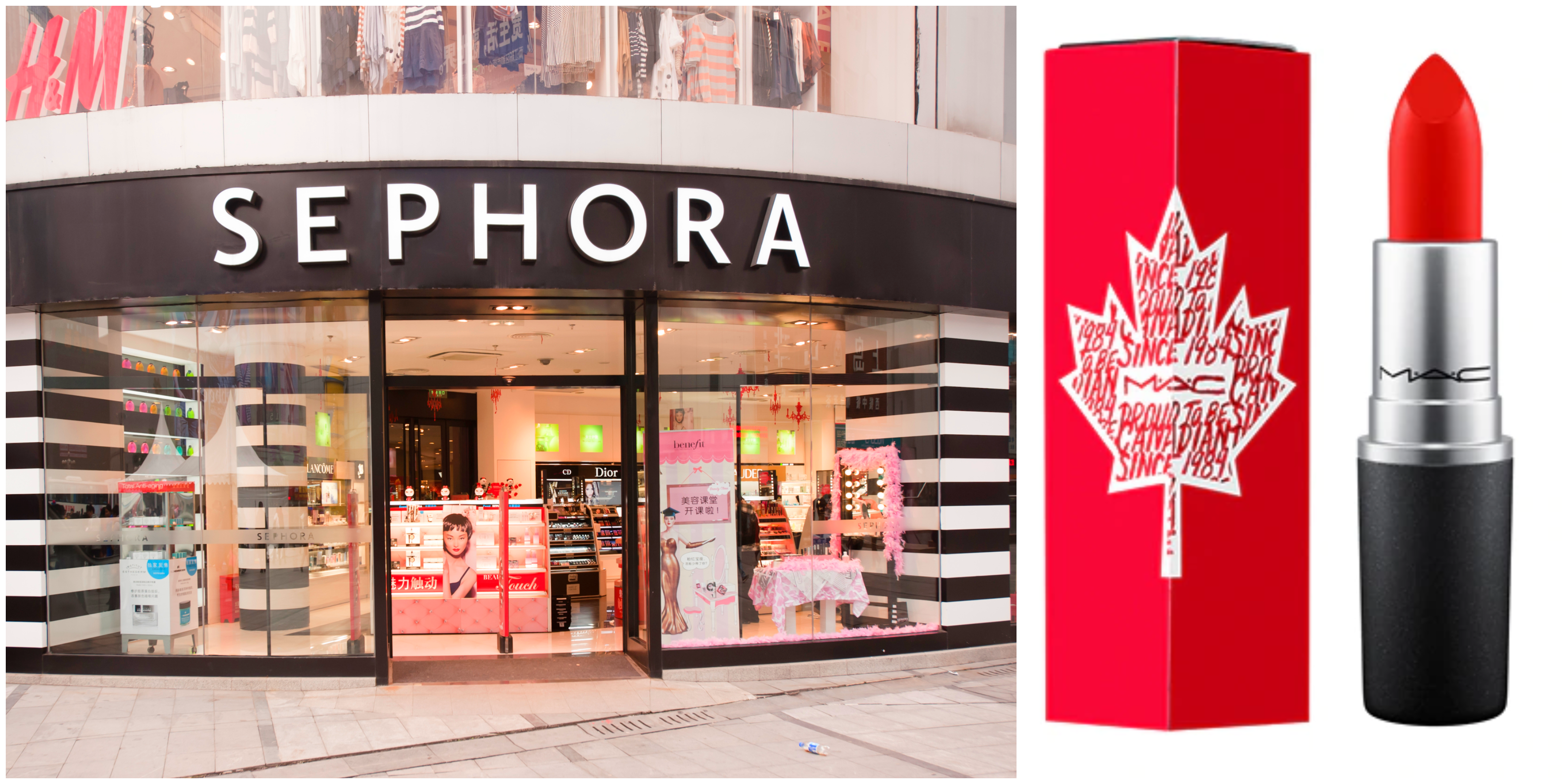 Sephora Reveals Exclusive Canada Day MakeUp Available For A Limited