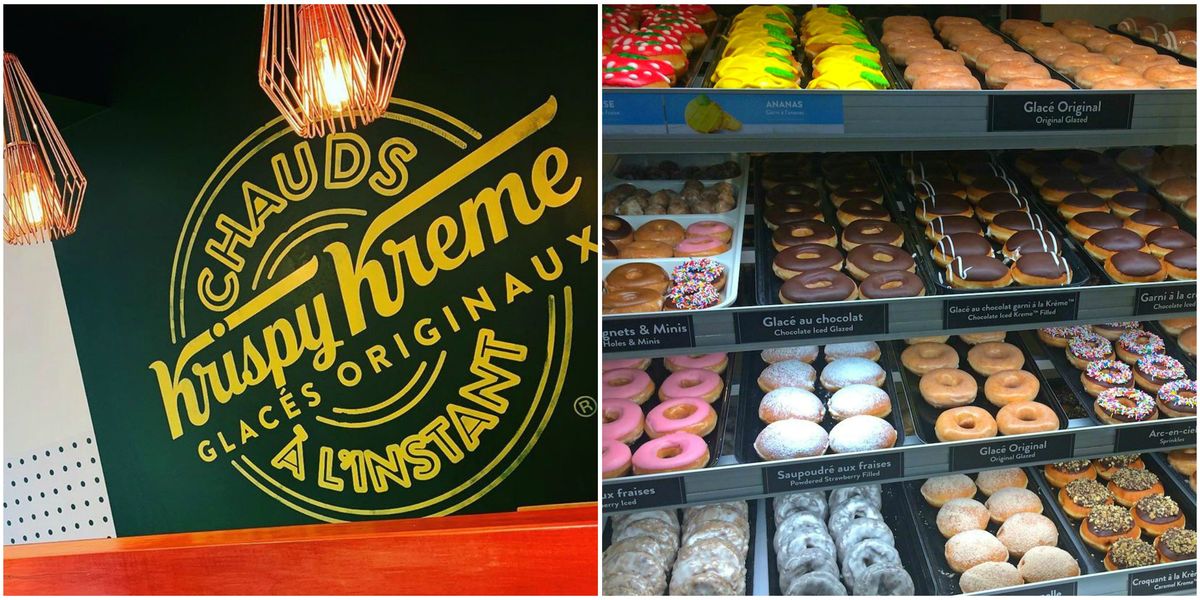 Montreal's New Krispy Kreme Doughnuts Location Is Finally Open MTL Blog