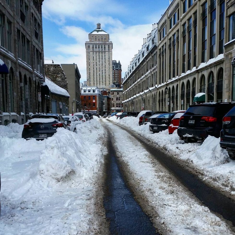 The City Of Montreal Is Now Offering Free Parking During Snow Removal