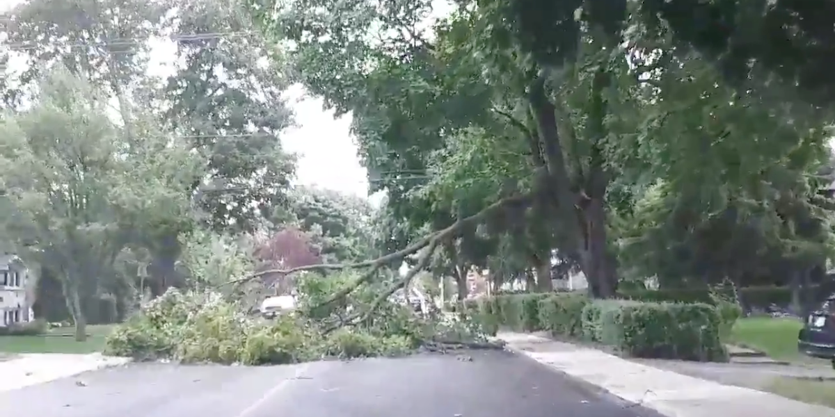 Video Showing Damage After Severe Thunderstorm And Tornado In Quebec