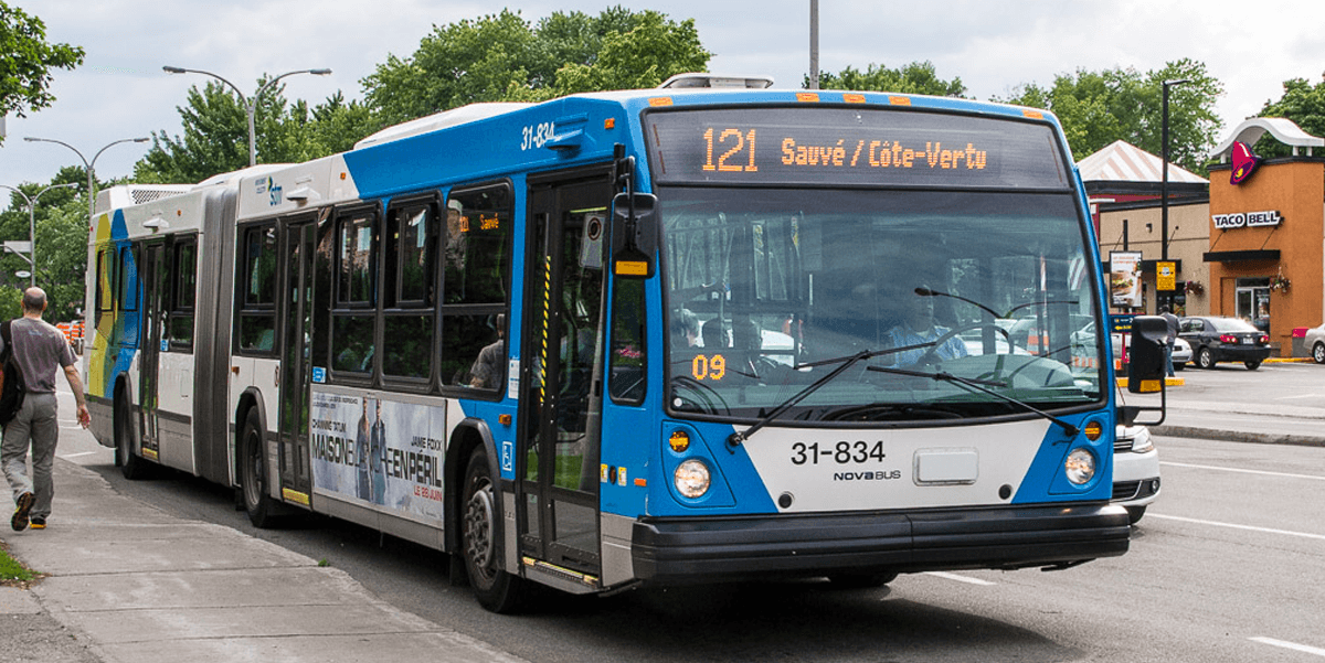 It S Official Montreal Stm Buses Will Now Let You Use Your Opus Card Through The Back Door Mtl Blog