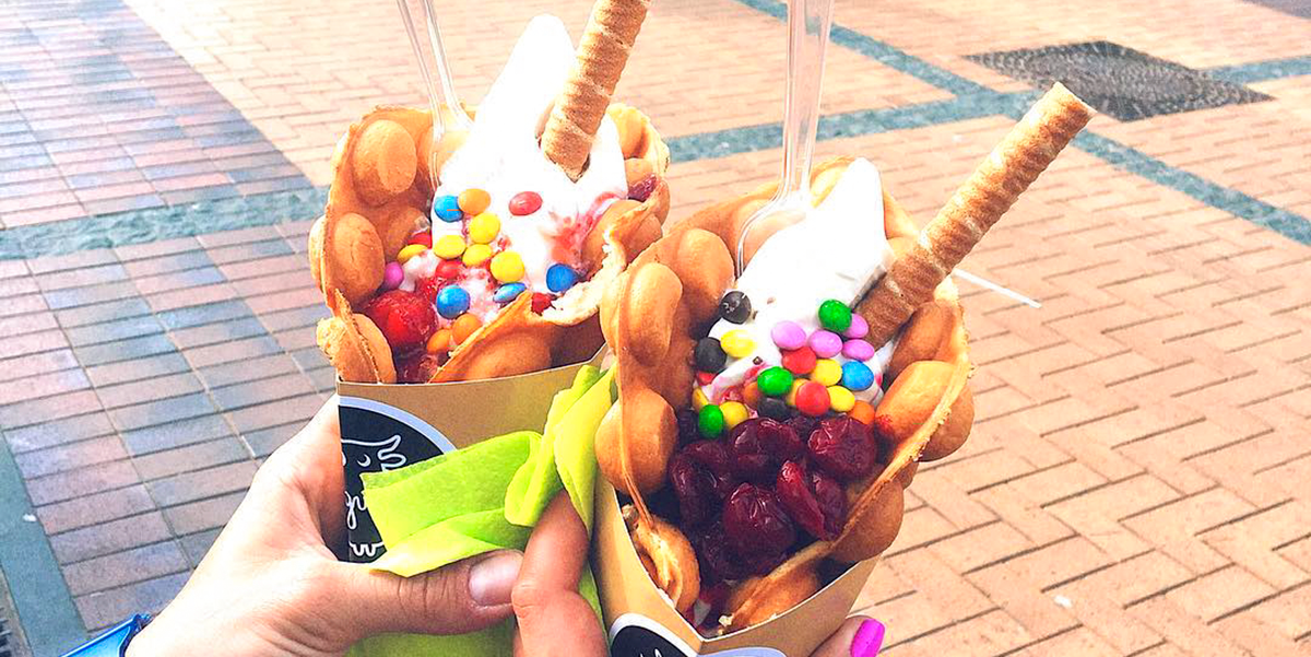 Montreal Opens New "Bubble Waffle" Cafe MTL Blog