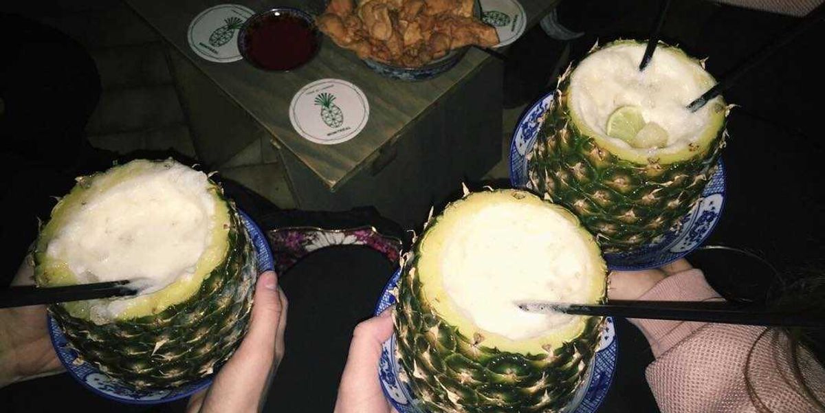 This Montreal Bar Serves "Pineapple Drinks" And They're Exactly What