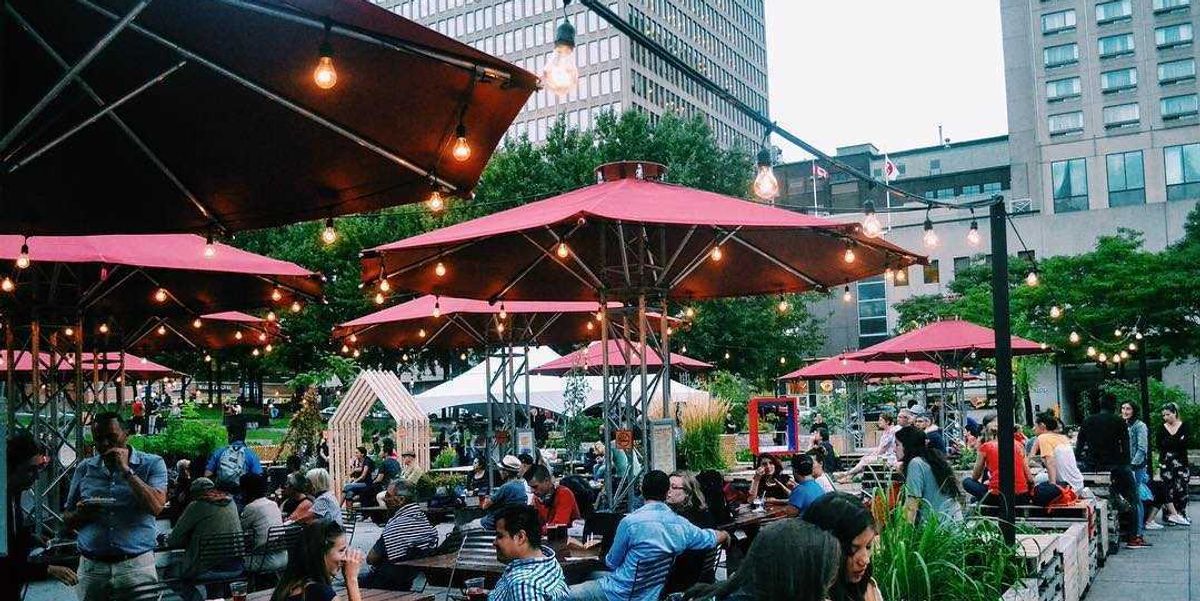 Montreal's Downtown "Beer Garden" Set To Open In May MTL Blog