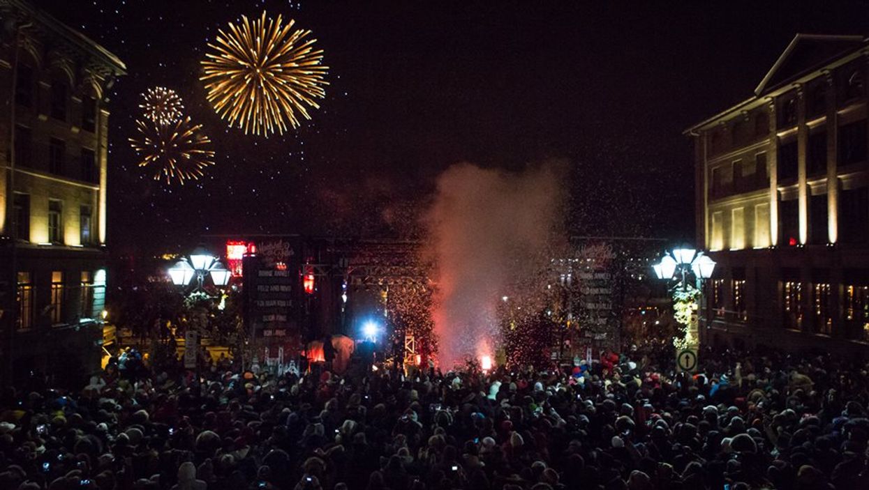 New year's eve montreal Montreal's Old Port Is Hosting A Free New Year's Party & Fireworks At Place Jacques Cartier