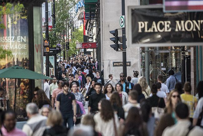 Montreal's SaintCatherine Street To Get Considerably Larger Sidewalks