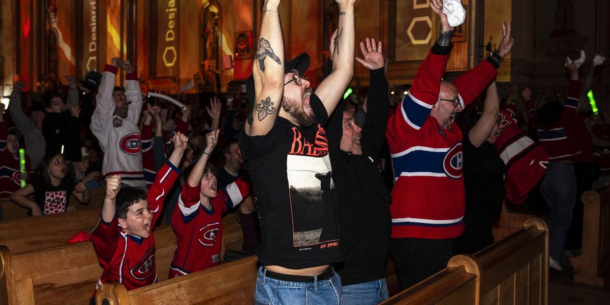 A church near Montreal has become an unlikely Habs playoff watch party hub A church near Montreal has become an unlikely Habs playoff watch party hub