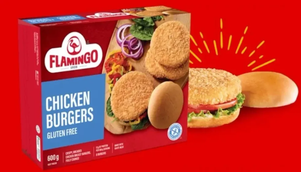 Hamburguesas de Pollo marca Flamingo