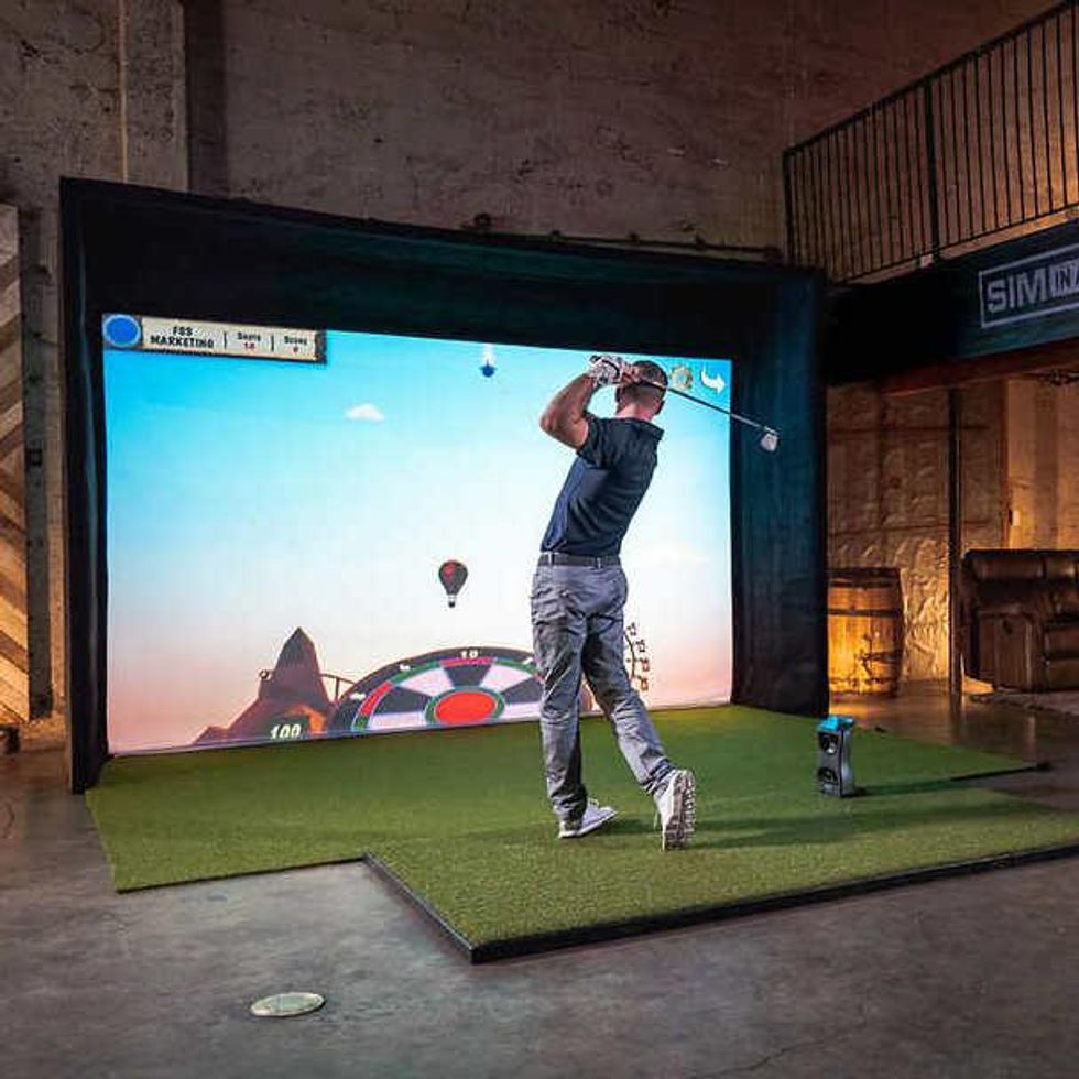 Foresight Sports Eagle Package Golf Simulator.