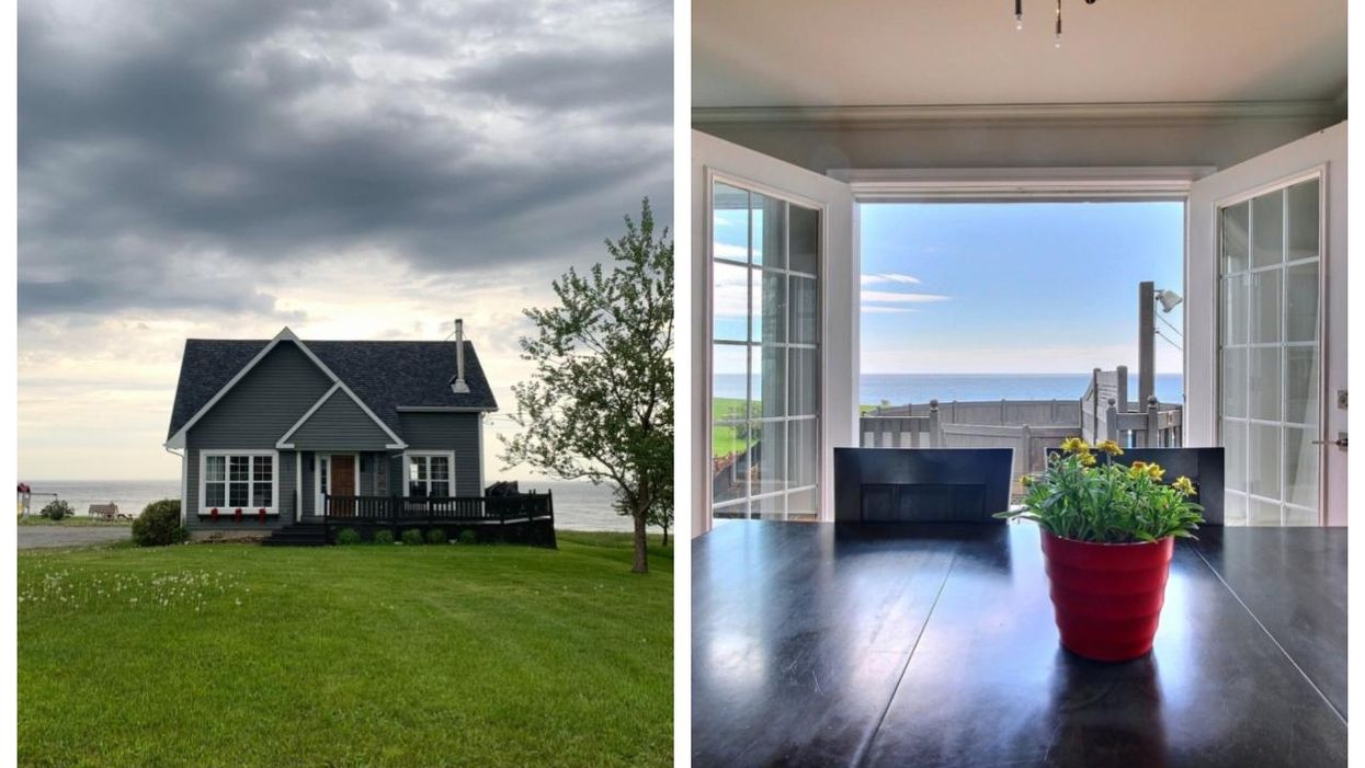 Gaspesie House For Sale Has The Sea In Its Backyard