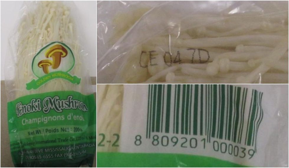 Golden Mushroom brand Enoki Mushroom