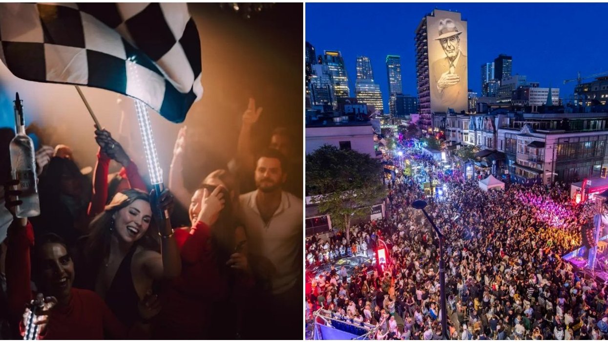 Grand Prix parties in Montreal.