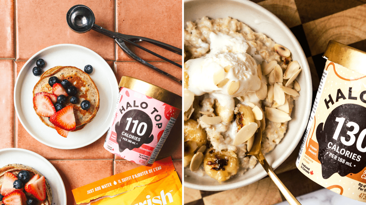 Halo Top breakfast