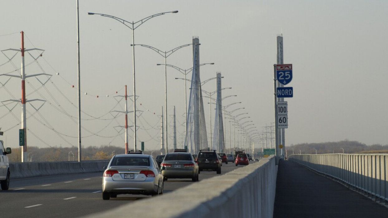 Highway 25 Bridge Montreal.