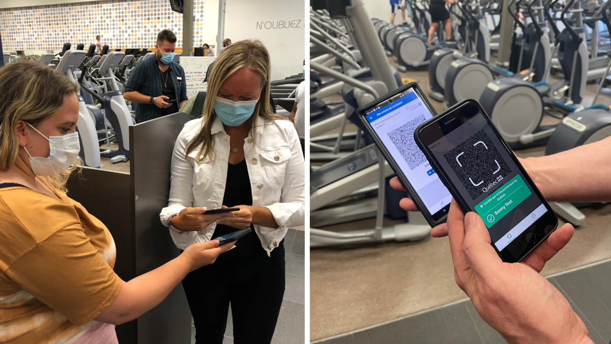 I Tried Quebec's Vaccine Passport At An ÉconoFitness Pilot Project