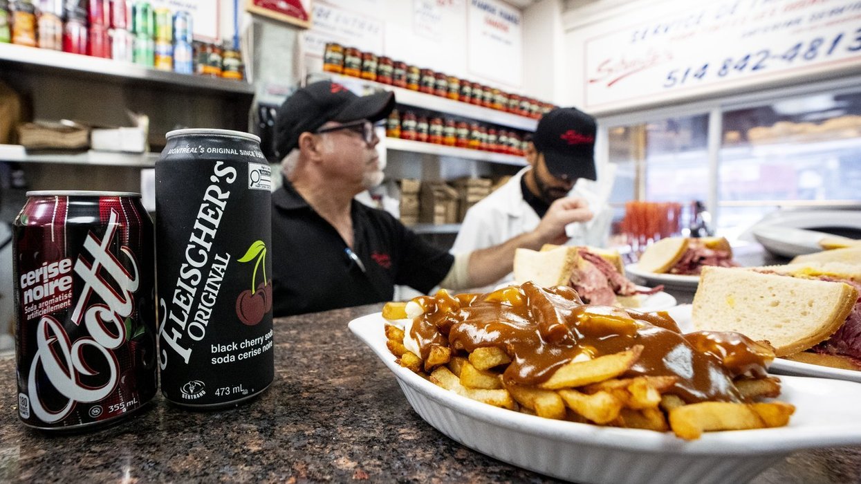Iconic Montreal deli swaps its black cherry soda