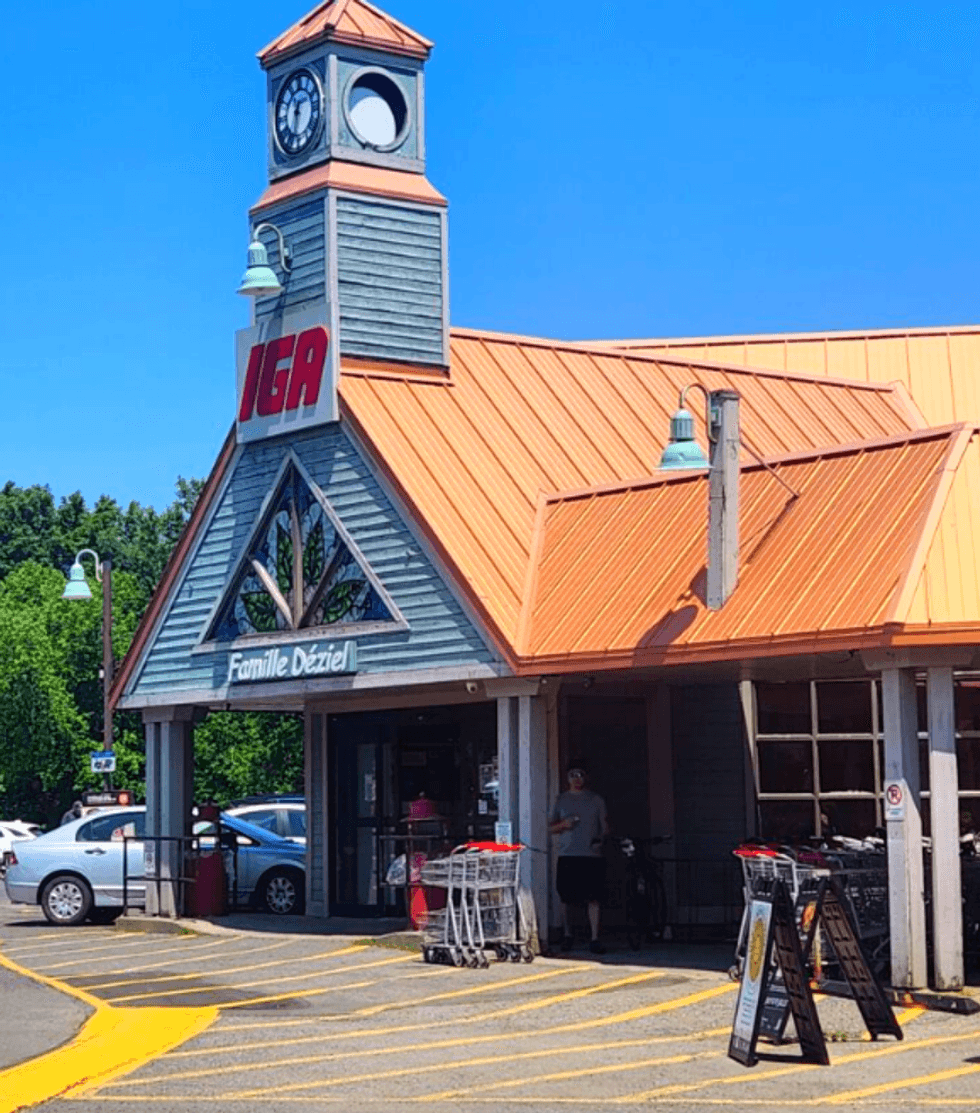 IGA store.