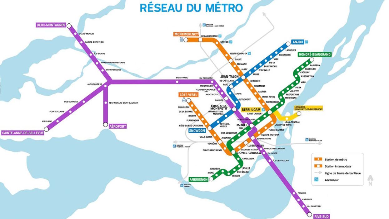 Montreal's New Purple STM Metro Line