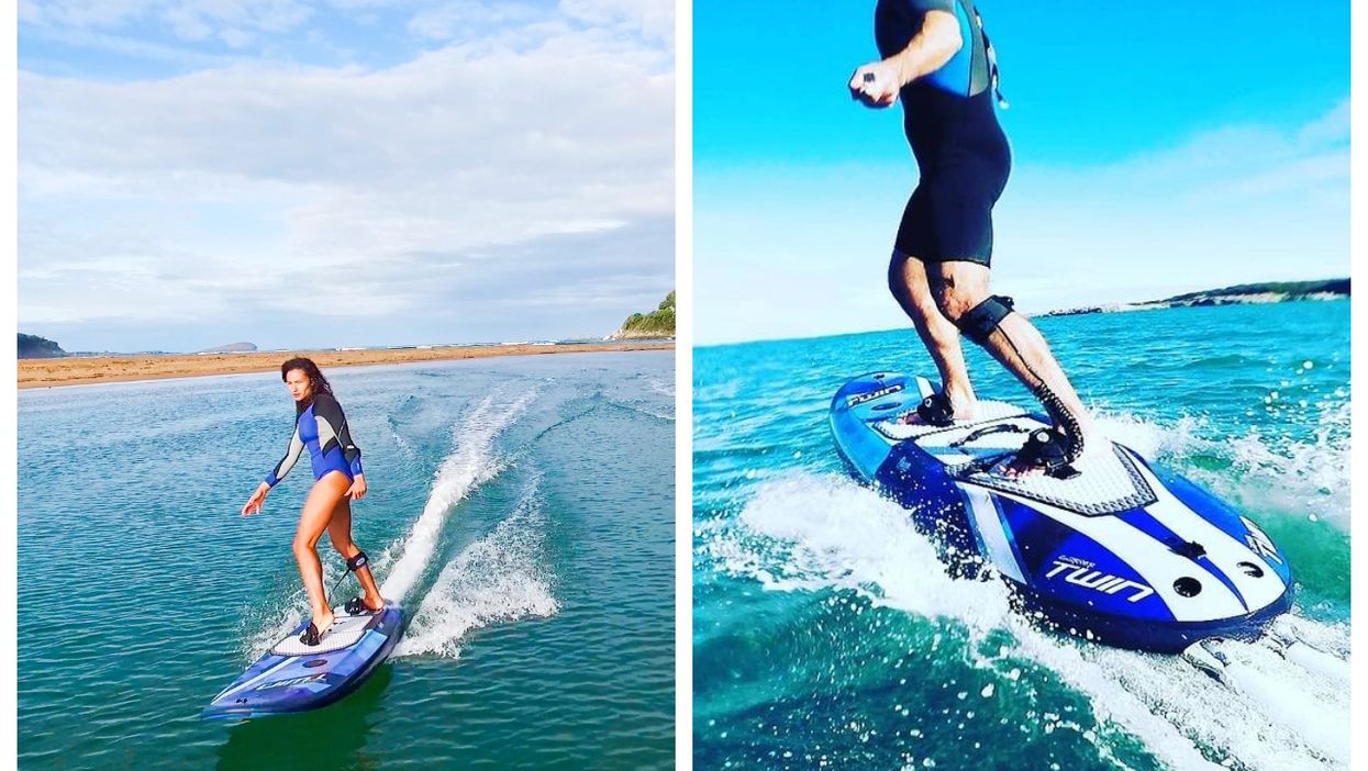 You Can Go Electric Surfing At Speeds Up To 45 km/h Near Montreal